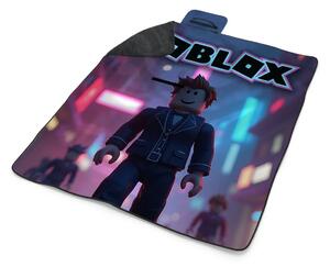 Sablio Plážová deka ROBLOX Neonové město: 200x140 cm