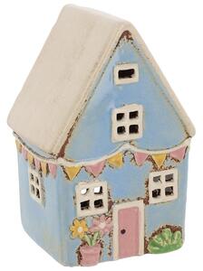Keramický svícen Domek 15 cm