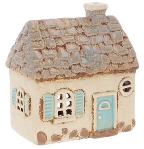 Keramický svícen Domek 13 cm