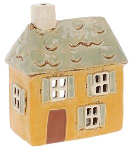Keramický svícen Domek 12 cm