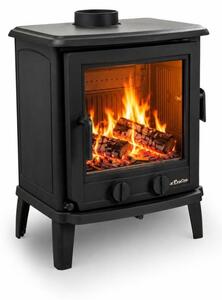 Litinová krbová kamna NordFlam Breno - 10 kW + příslušenství
