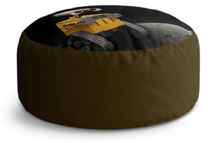 Sablio Taburet Circle Wall-E robot Měsíc: 38x48 cm
