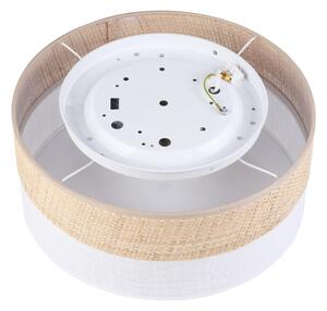 LED Stropní svítidlo SIRJA BOHO LED/20W/230V pr. 35 cm béžová/bílá