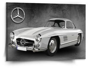Sablio Obraz Mercedes-Benz 300 SL Šedé pozadí - 150x110 cm