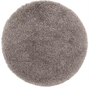 Kulatý koberec shaggy Ragolle Twilight 39001 9999 šedý Rozměr: průměr 120 cm