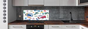 Panel do kuchyně Symboly surfingu pksh-117354986