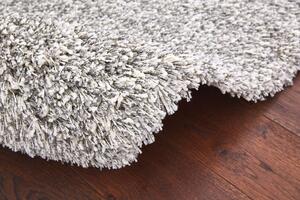 Moderní kusový koberec shaggy Ragolle Twilight 39001 6699 šedý Rozměr: 133x195 cm
