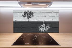 Panel do kuchyně Stromy na zdi pksh-117821406