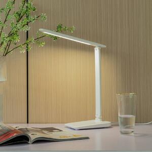 Lindby Leontina LED stolní lampa, bílá, CCT