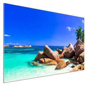 Panel do kuchyně Pláž Seychely pksh-118051170
