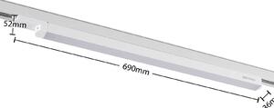 Arcchio Harlow LED svítidlo bílá 69cm 3 000 K