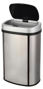 Bezdotykový Jumbo koš 50l stříbrná