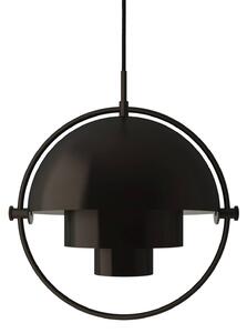 Závěsné svítidlo GUBI Multi-Lite, Ø 27 cm, černá/černá
