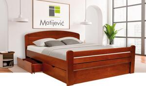 Postel z masivu K7 - buk 180 × 200 cm Buk natural