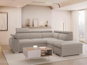 Rohová sedačka Giza 2RR1P, Strana: Pravá - 2r+R+1p(65)+PUFAp, Potah: Paros 02 5903211337895
