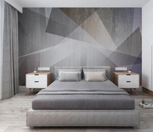 Fototapeta Abstraktní design překrývajících se geometrických tvarů, Geometrické 3D fototapety, Populární fototapety, u45929 - Tapeko.co.cz