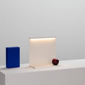 HAY LBM LED stolní lampa se stmívačem krémově bílá