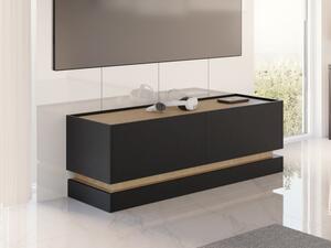 TV stolek Arlotekis 150 2K, Barva dřeva: černá / dub cremona 5903211463662