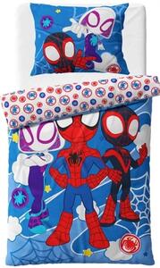 Carbotex Mikroplyšové povlečení Spidey Úžasní přátelé 140x200, 70x90 cm