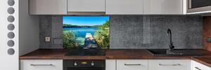 Panel do kuchyně Molo nad jezerem pksh-119795565