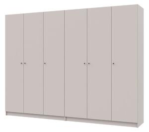 Skříň Promo se 6 dveřmi 270 cm Kašmír
