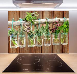 Panel do kuchyně Byliny v sklenicích pksh-119882971