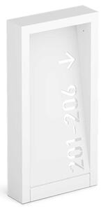 Lombardo Arke FULL Code LED venkovní sloupkové svítidlo IP66 AC DIRECT 400mm2200KBílá