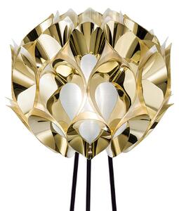 Slamp Flora - designová stojací lampa, zlatá