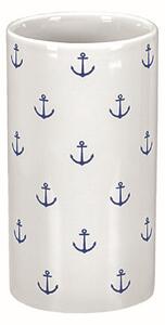 Kleine Wolke Anchor kelímek na kartáčky bílá-modrá 5876789852