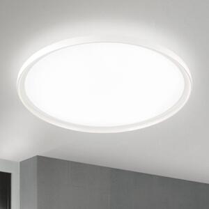ORION LED stropní svítidlo GAMMA, Ø 60 cm, bílé, dálkové ovládání, stmívatelné, stmívatelný, Bílá / opál, Obývací pokoj / jídelna, Hliník, Moderní