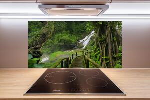 Panel do kuchyně Vodopád v džungli pksh-120475287
