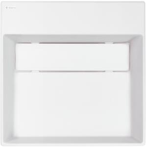 Deante Correo umyvadlo 40x40 cm čtvercový na pult bílá CQR_AU4M