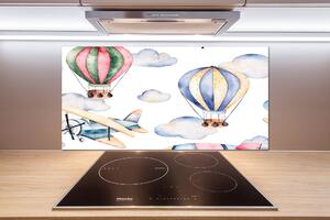 Panel do kuchyně Letadla a balony pksh-120698556