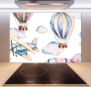Panel do kuchyně Letadla a balony pksh-120698556