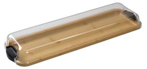 Servírovací tác Farberware s víkem 17 x 56 cm, bambusový 5317649EU