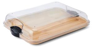 Servírovací tác Farberware s víkem 28 x 35 cm, bambusový 5317453EU