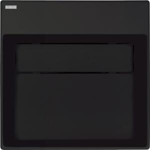 Deante Correo umyvadlo 40x40 cm obdélníkový na pult černá matný CQR_NU4M