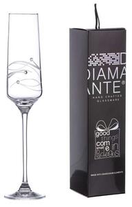 Diamante JFY Spiral sklenice na sekt 190 ml