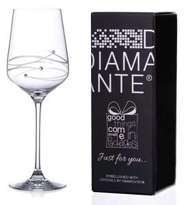 Diamante JFY Spiral sklenice na víno 450 ml