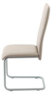 Jídelní židle LYDIA lanýžová/šedá