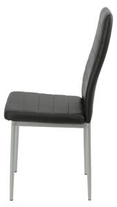Jídelní židle FADILA černá/šedá