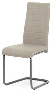Jídelní židle ELISA béžová/antracitová