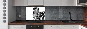 Panel do kuchyně Zebra ve sněhu pksh-121577688