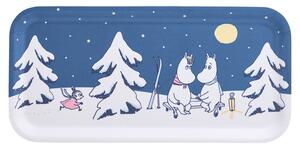 Muurla Podnos Moomin Starry Night 27x13cm, modrý
