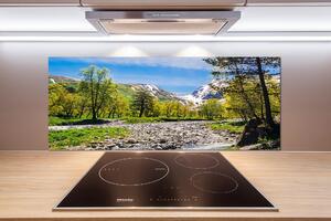 Panel do kuchyně Řeka v horách pksh-121803886