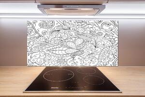 Skleněný panel do kuchynské linky Ornamenty pksh-122077054