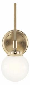 Kichler KL-BENNO1-CPZ - LED Koupelnové svítidlo BENNO 1xG9/3W/230V IP44 mosaz