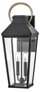 Hinkley HK-DAWSON-L - Venkovní nástěnné svítidlo DAWSON L 2xE14/40W/230V IP44