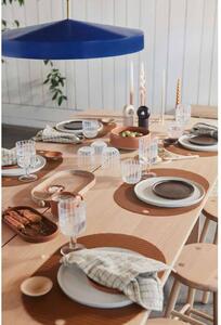 OYOY Living Design závěsné světlo Hat Large, modré, kovové, stmívatelný, Modrá, Obývací pokoj / jídelna, kov, Skandinávský