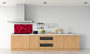 Panel do kuchyně Kapky na růžích pksh-122317792